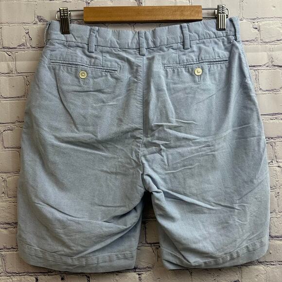 Polo Ralph Lauren Light Blue Classic Fit Chino Shorts Size 30 Golf Summer - Picture 4 of 10